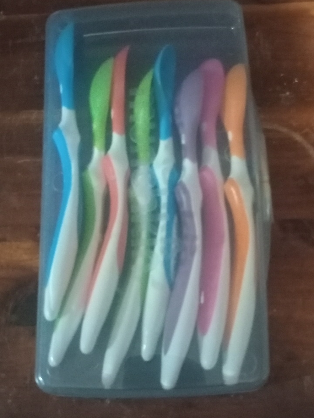 Multicolor Silicone-Tipped Baby Spoon Set - 8-Pack